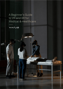 guide to VR XR in healthcare e-book